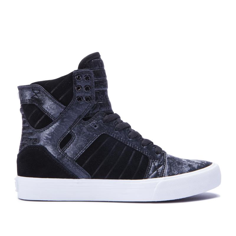 Zapatillas Altas Supra Argentina Mujer - SKYTOP Azul Marino (BWIRT-8715)